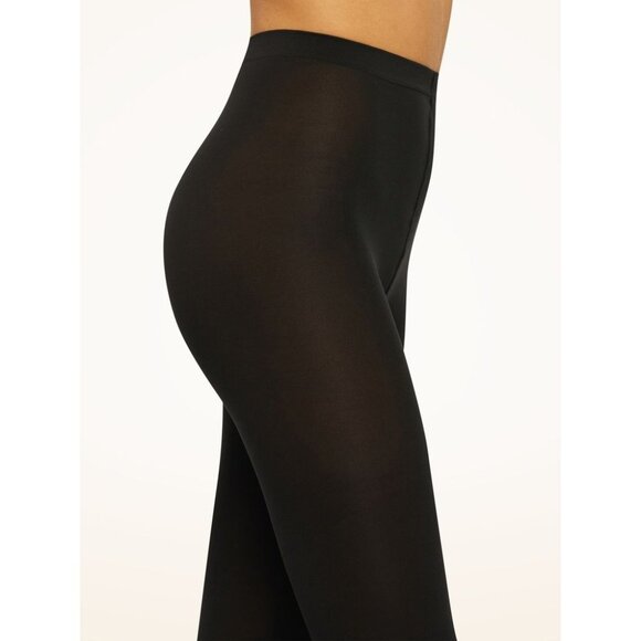 Wolford Velvet 66 Leggings in Black XSmall New Womens Tights Nylons Pantyhose - Picture 10 of 12